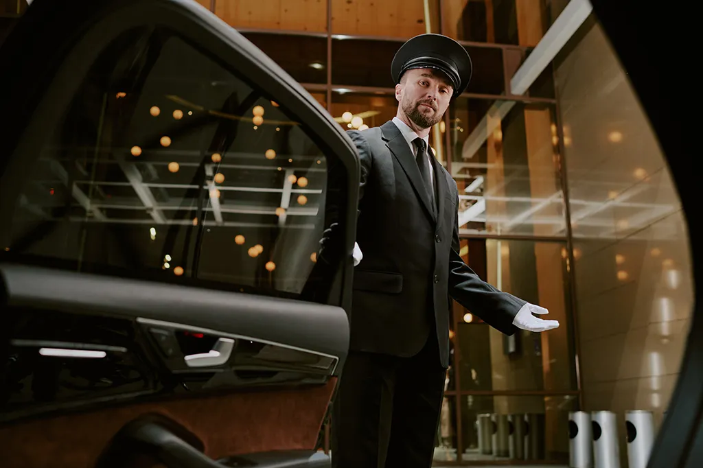 Premium airport transfer service with professional driver.